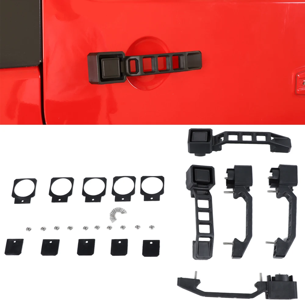 

Передняя Задняя дверная ручка захвата вставки крышка отделка для Jeep Wrangler JK 2007-2017 4 дверные ручки автомобильные внешние аксессуары