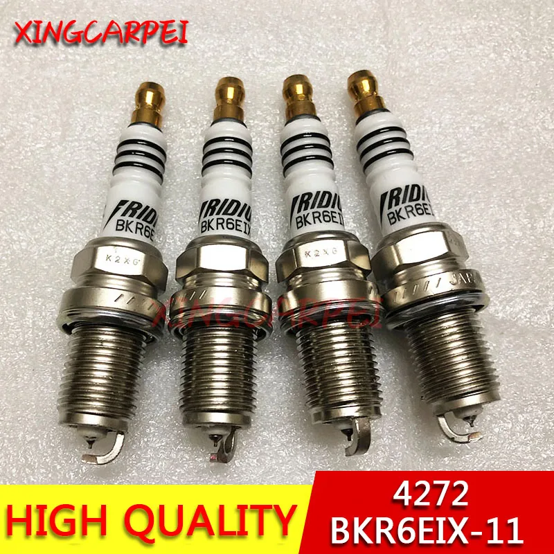 BKR6EIX 11 4272 4 шт./лот иридиевая Свеча зажигания bkr6eix для Lexus Toyota Suzuki Subaru BKR6EIX11 высокое