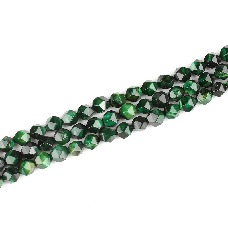 Камень тигровый глаз MINHIN бисер неправильной формы для изготовления ювелирных