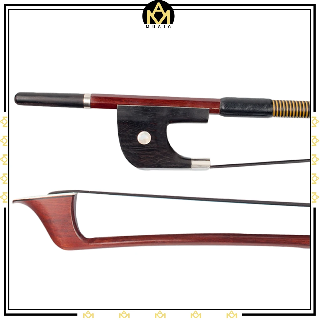 Double Bass Bow 4/4 Rosewood Violin Bow Popularize Double Bass Bow Well Balance Violin/Fiddle Accessory Straight Bow