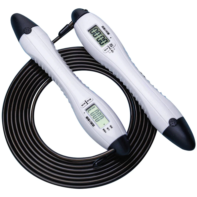 

Digital Adjustable Jump Rope Workout Slimming PU Skipping Rope Plastic Handle Training Cuerda Saltar Sports Equipment EK50TS