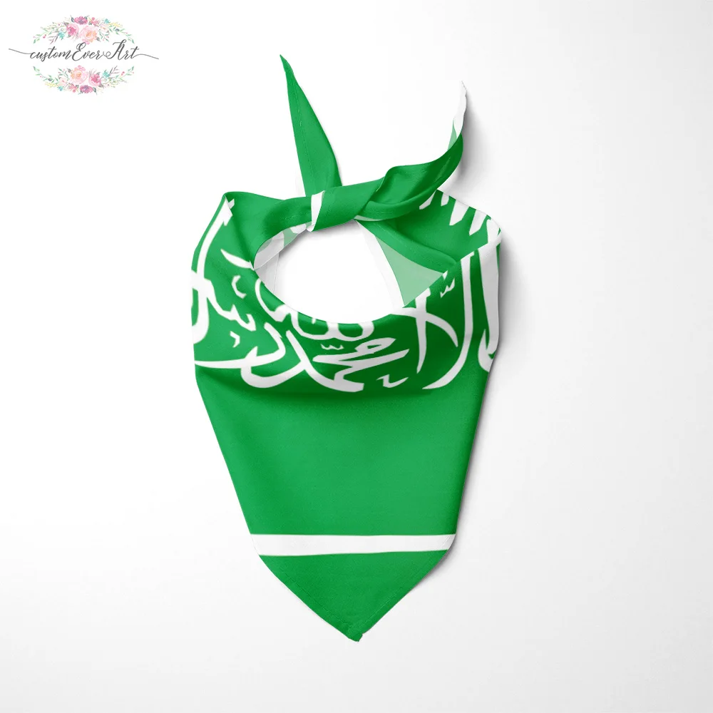 В Саудовской Аравии Флаг Бандана собаки кошки бандана для животных Pet аксессуар