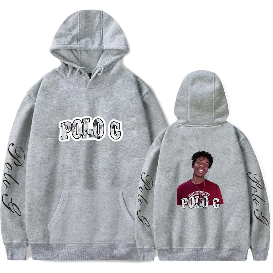 

New Polo G Hoodie Streetwear Men Women Hip Hop Fashion Hoodies Harajuku Spring Autumn Hooded Pullovers Coat Oversized Sweatshirt
