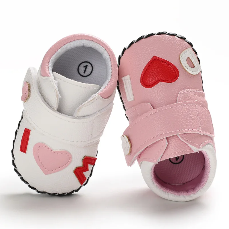 Обувь для маленьких девочек Мягкая обувь ручной работы на резиновой подошве с