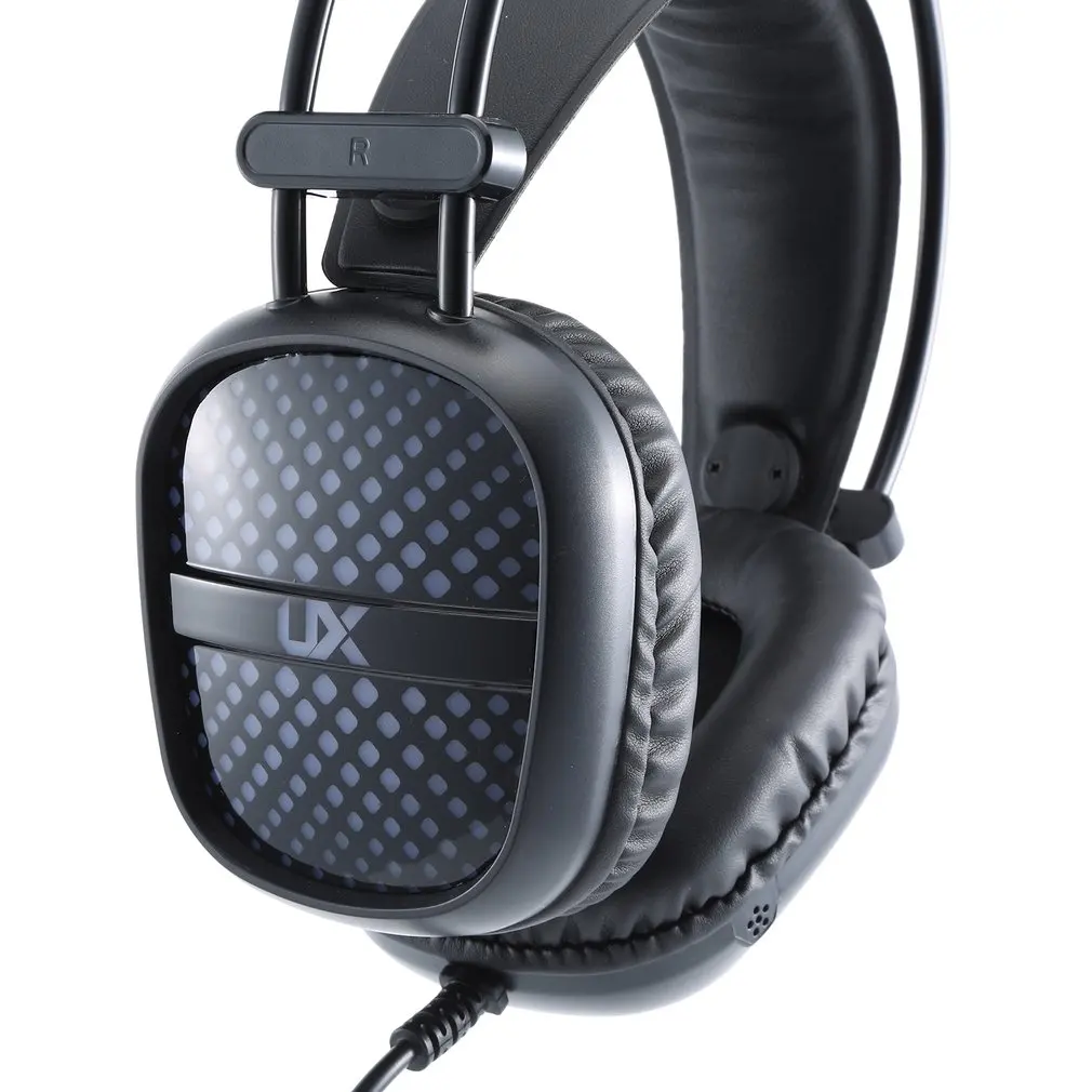 Игровые наушники A2 большие светильник кой стереонаушники с микрофоном и