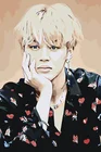 Картина по номерам Корейская K-POP группа BTS Чимин 2, 40x60 см, Живопись по Номерам, K-POP-016