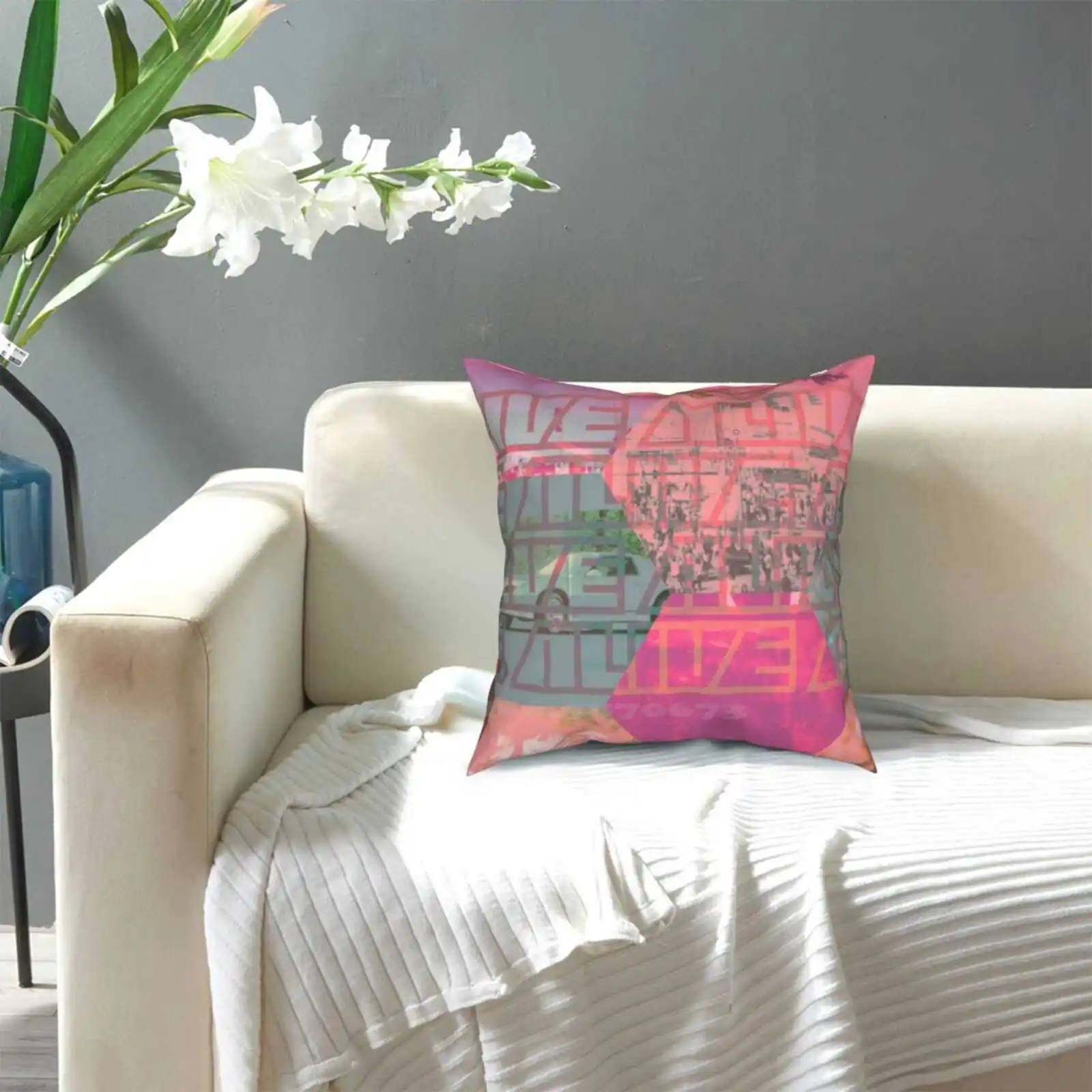 Мягкая удобная наволочка A95 Hexi для ПК Музыка тропический светящийся вапорайзер