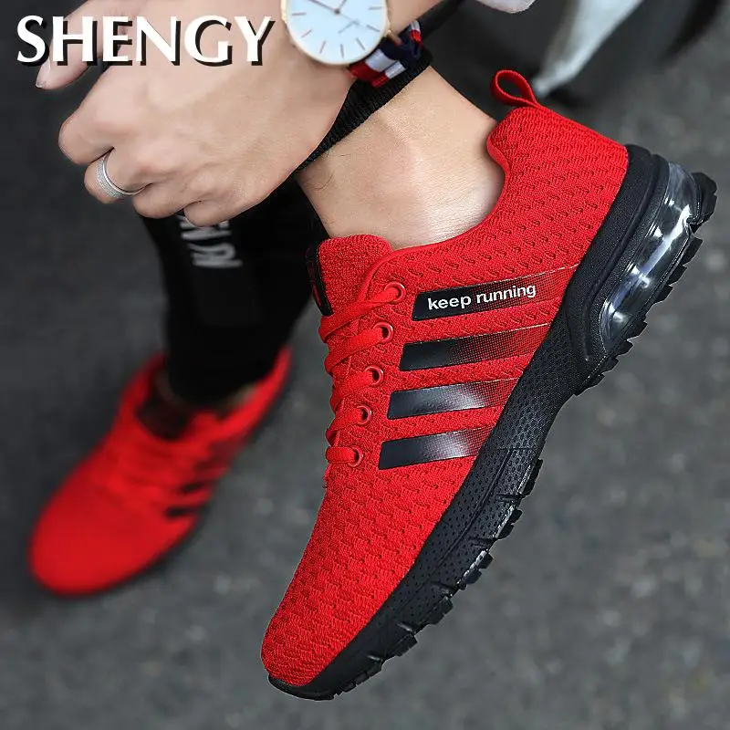 Мужские кроссовки из дышащего материала повседневная спортивная обувь унисекс