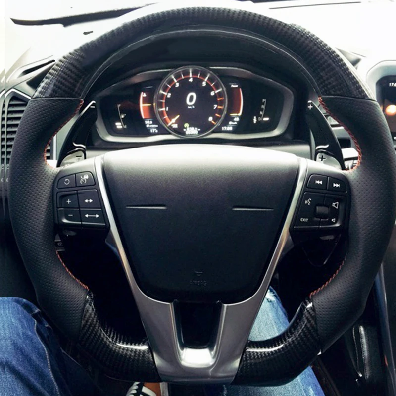 Автомобильный Алюминиевый руль DSG рычаг переключения передач для Volvo S60 L XC60 V40 V60 S80