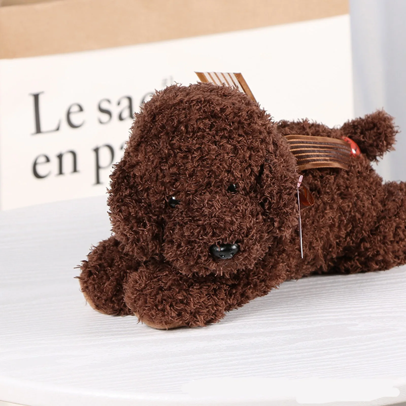 Плюшевая игрушечная собачка Симпатичные Моделирование чучело кукла собаки