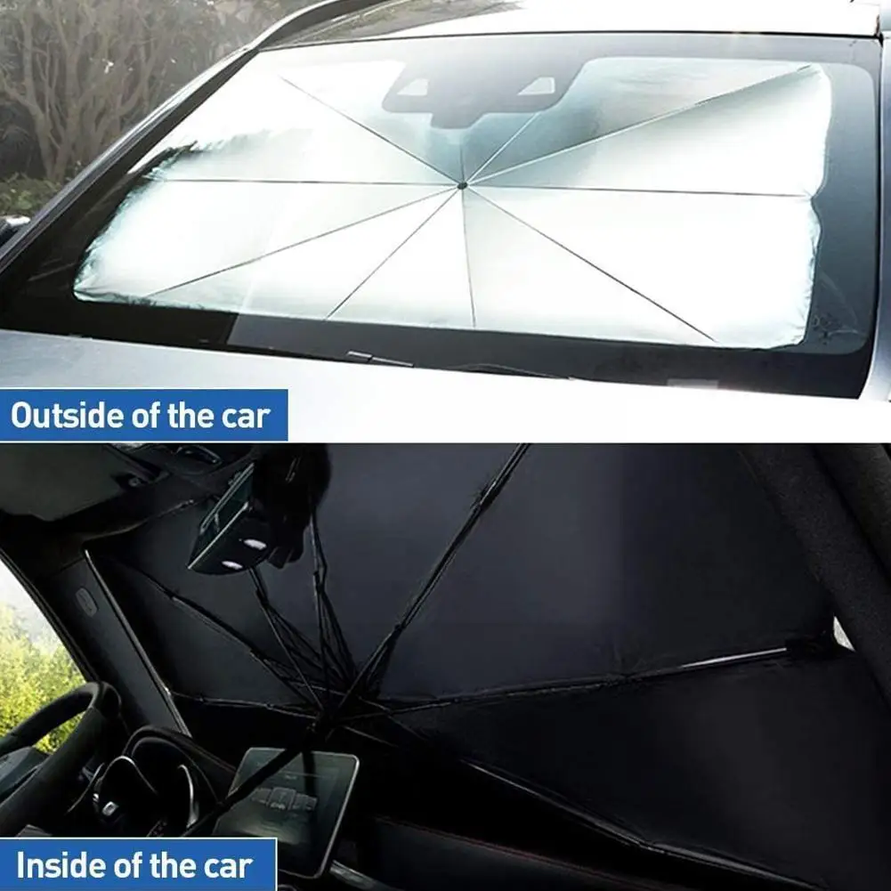 

Car Sun Shade Protector Parasol Auto Front Window Sunshade Windshield Protector Car Accessories Covers Sun Interior Protect