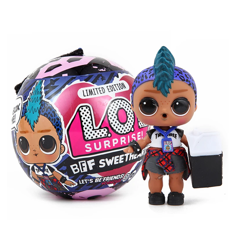 Набор Кукол LOL Surprise флуоресцентная кукла большая сестра единорог панк мальчик