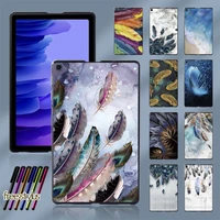 feather series hard shell for samsung galaxy tab a7 10 4 t500 t505 tablet durable protective shell case stylus