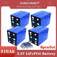 8pcs varicore 3 2v 310ah lifepo4 battery diy 4s 12v rechargeable battery pack for electric car rv solar energy storage system