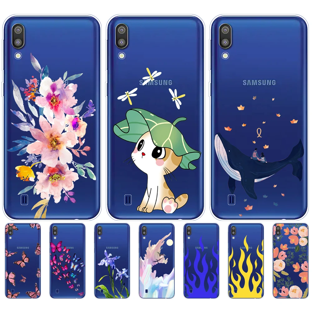 Мягкий силиконовый чехол-бампер для Samsung Galaxy M10 M105f