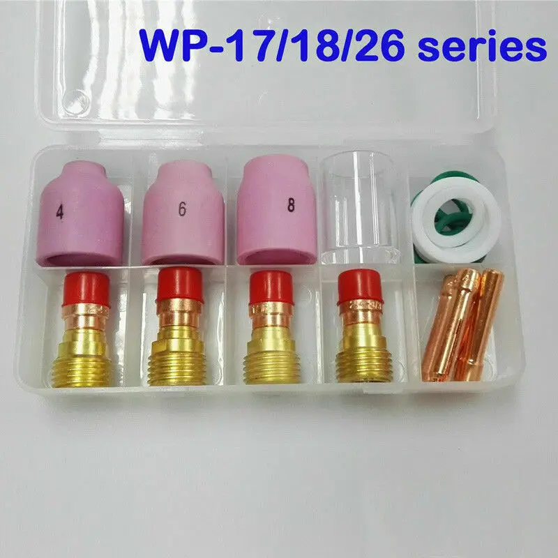 

2.4mm Welding plasma Nozzle Accessories Soldering Consumables Stubby Gas Lens