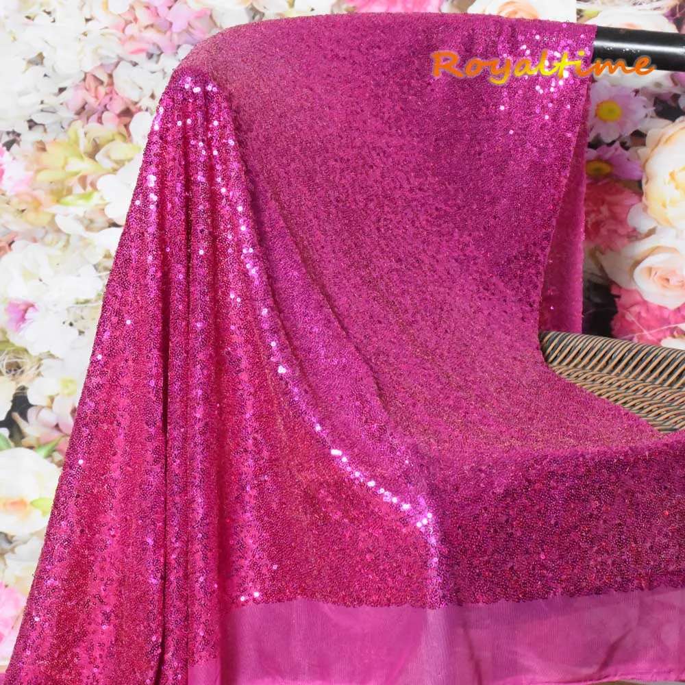 Royaltime 1 м/2 м DIY 3 мм ткань блестки черный блестящий глиттер для платья сцены