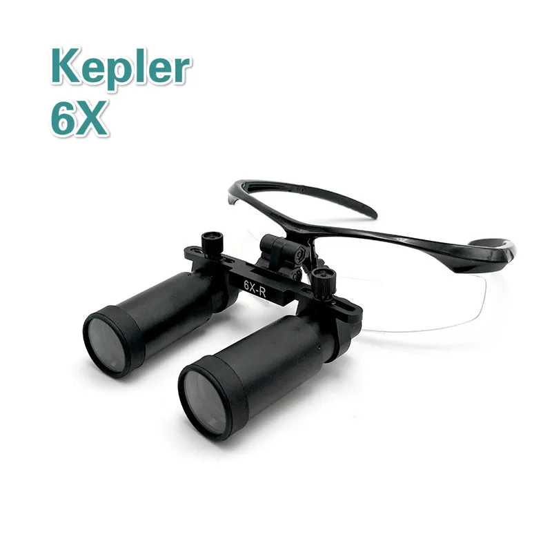 

Professional 6X High Power Medical Dental Loupe Surgical Binocular ENT Kepler Optical Magnifier Microsurgery Magnifying Glasses
