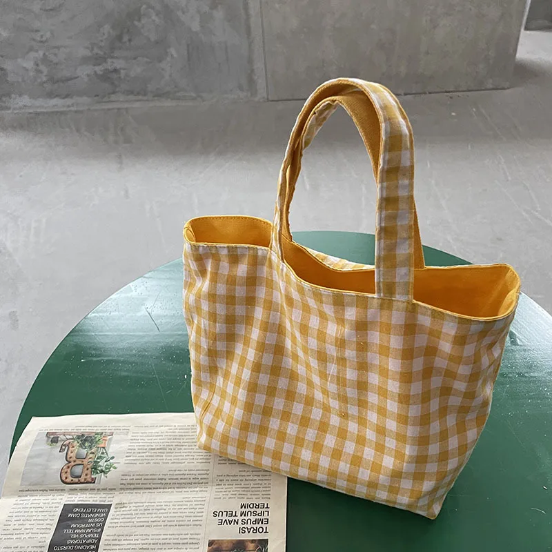 Портативная обеденная сумка в Корейском стиле двухсторонняя удобная маленькая