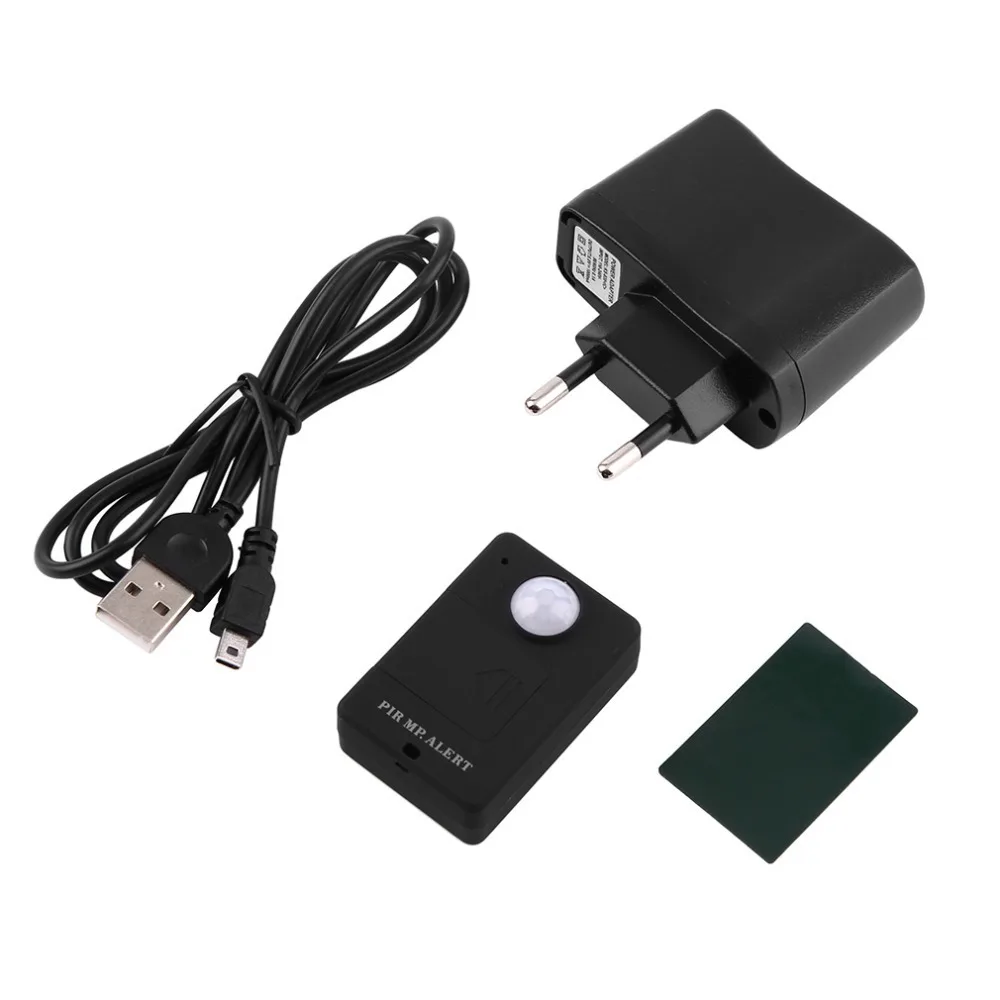 

LESHP A9 Mini PIR Alarm Sensor Infrared GSM Wireless Alarm High Sensitivity Monitor Motion Detection Anti-theft EU Plug Piece