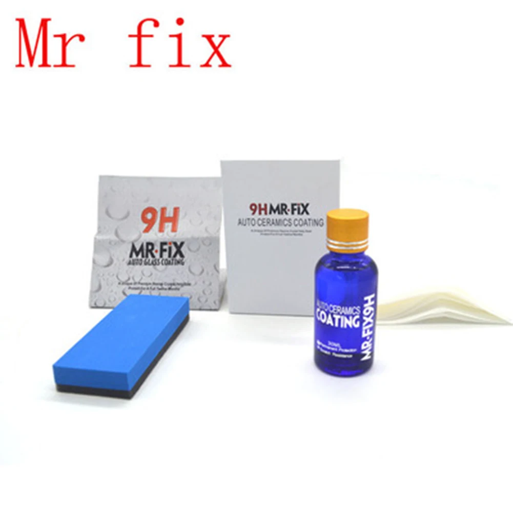 

Mr-fix 9H Auto Nano-Crystalline Coating Ceramic Superhydrophobic Glass Maintain Inorganic Silicone Resin, Polyoxane And Others