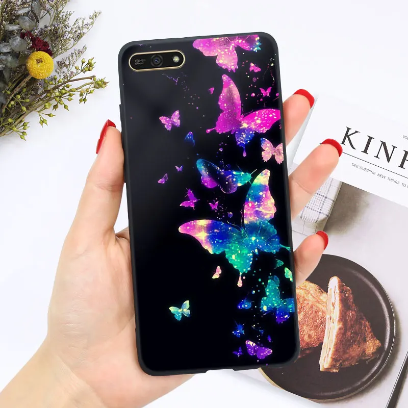 oo18 Яркий чехол huawei Y5 Y5 Y6 Prime Lite Y6 67 чехол Глянцевая задняя крышка для телефона Y5 чехол s - Цвет: oo18