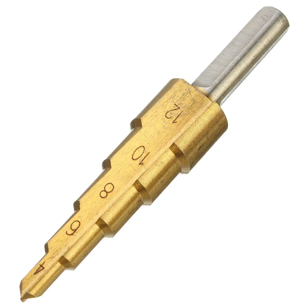 

3Pcs HSS Steel Drill Bit Set Large Step Drill 4-12/20/32mm Cone Titanium Coated Metal Drilling Wood Cut Tool Hole Cutt