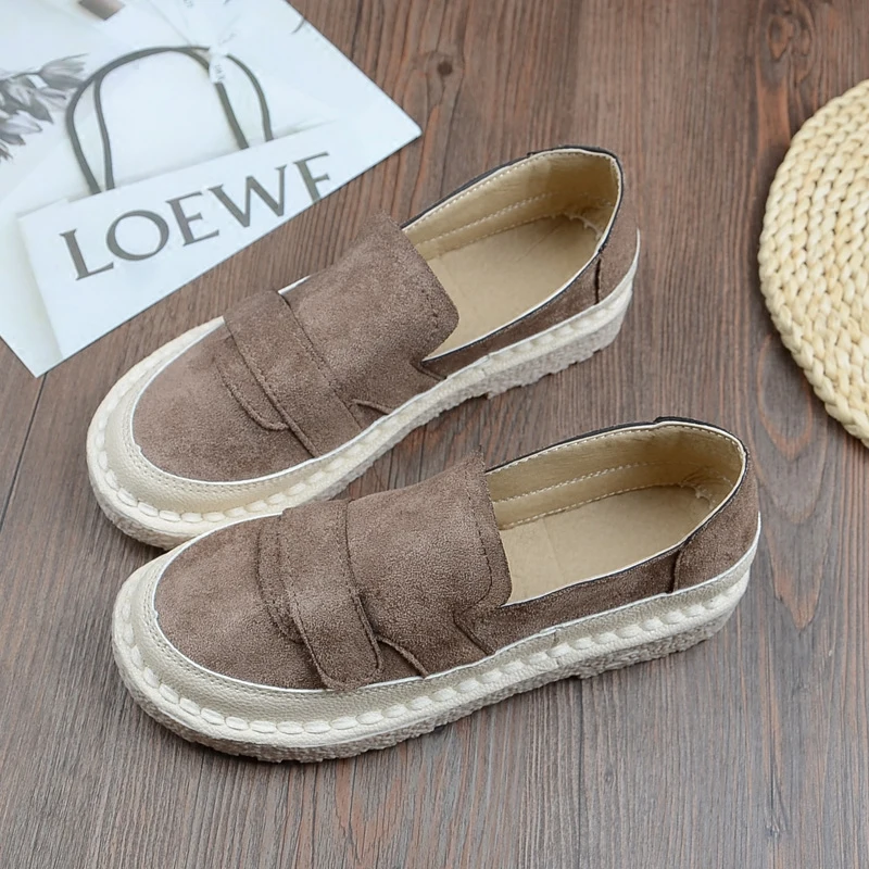 Туфли без каблука в японском стиле Харадзюку литературные туфли ручной работы