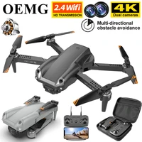oemg z608 new rc drone 4k 1080p hd wide angle camera wifi fpv real time transmission helicopter foldable quadcopter dron toys