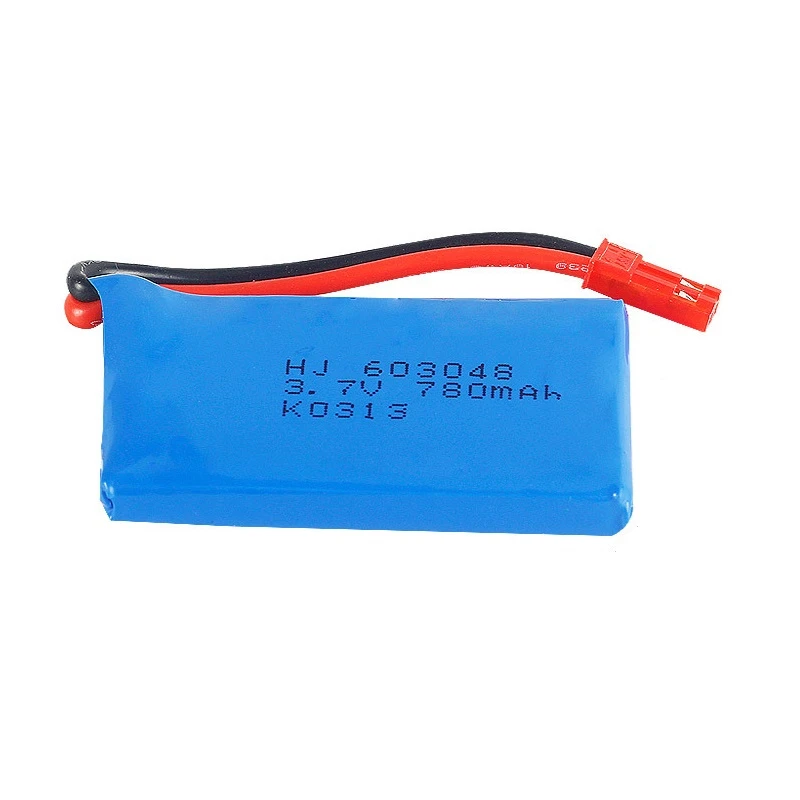 Оригинальный аккумулятор 3 7 в 780 мА · ч Lipo 603048 + зарядное устройство для WLtoys V626 V636