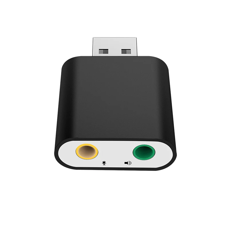 Внешний USB 2 0 7 1 канала на разъем 3 5 мм для наушников аудио Звуковая карта адаптер