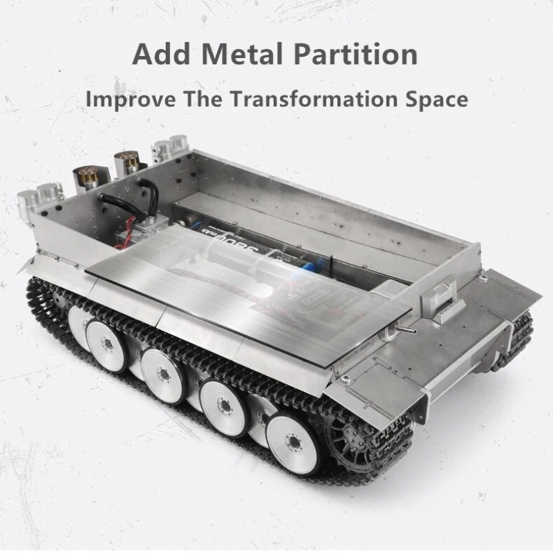 Полностью металлический Смоделированный главный боевой бак с поворотом на 360
