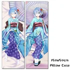 Аниме Re Zero Kimono Rem Dakimakura Чехол для подушки для косплея Коллекция подарков 100150160 см