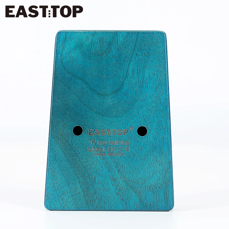 EASTTOP EK17-B 17 Keys Kalimba Thumb Piano Mahogany Body Musical Instrument best quality and price |