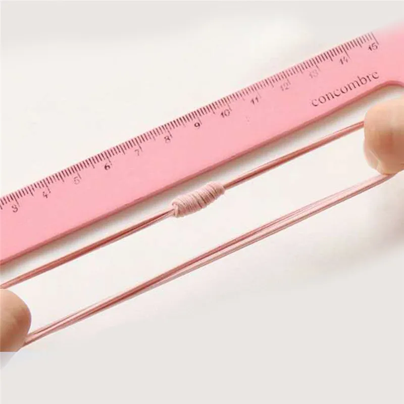 

10Pcs/Lot Fashion Women Girls Rubber Bands Ponytail Holder Four-layer Elastic Hairbands Solid Hair Accessories Scrunchie