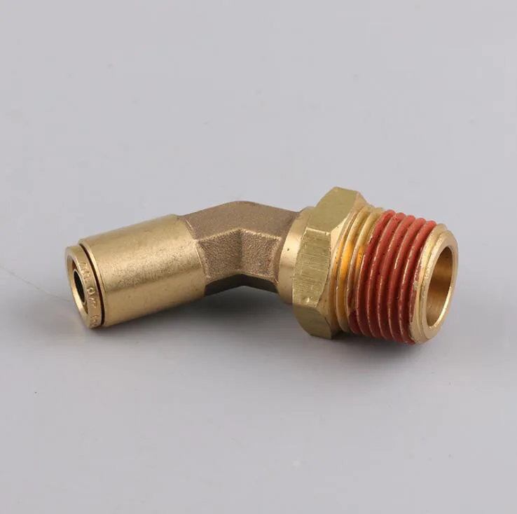 

Pneumatic Push to Connector Push In Male Thread Adapter Dot Quick Connector Push Air Fittings