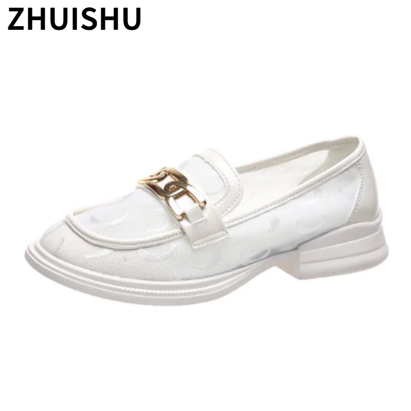 

2021 Summer New Breathable Women's Flat Shoes Fashion Outdoor Comfortable Platform Women's Shoes Light Set Foot Casual Shoes