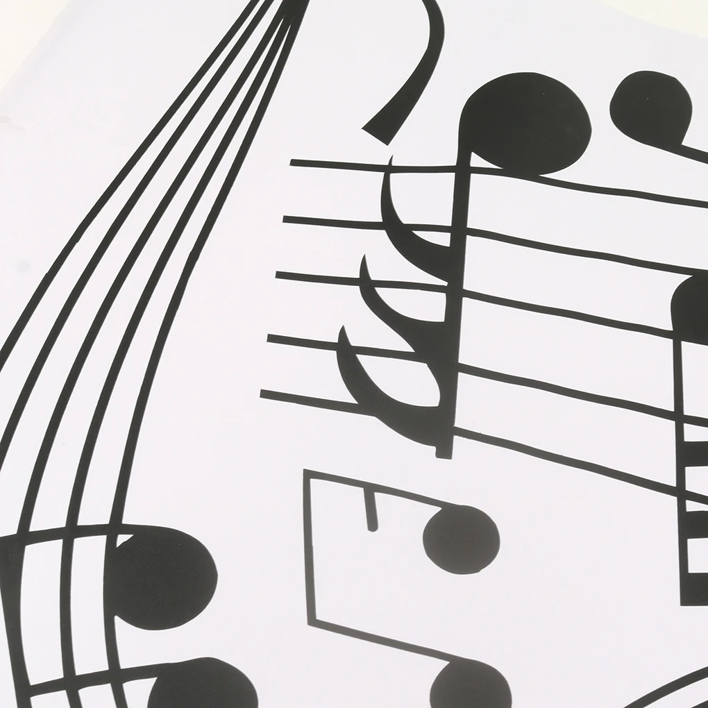 Художественные музыкальные заметки настенные наклейки Переводные картинки Lepu