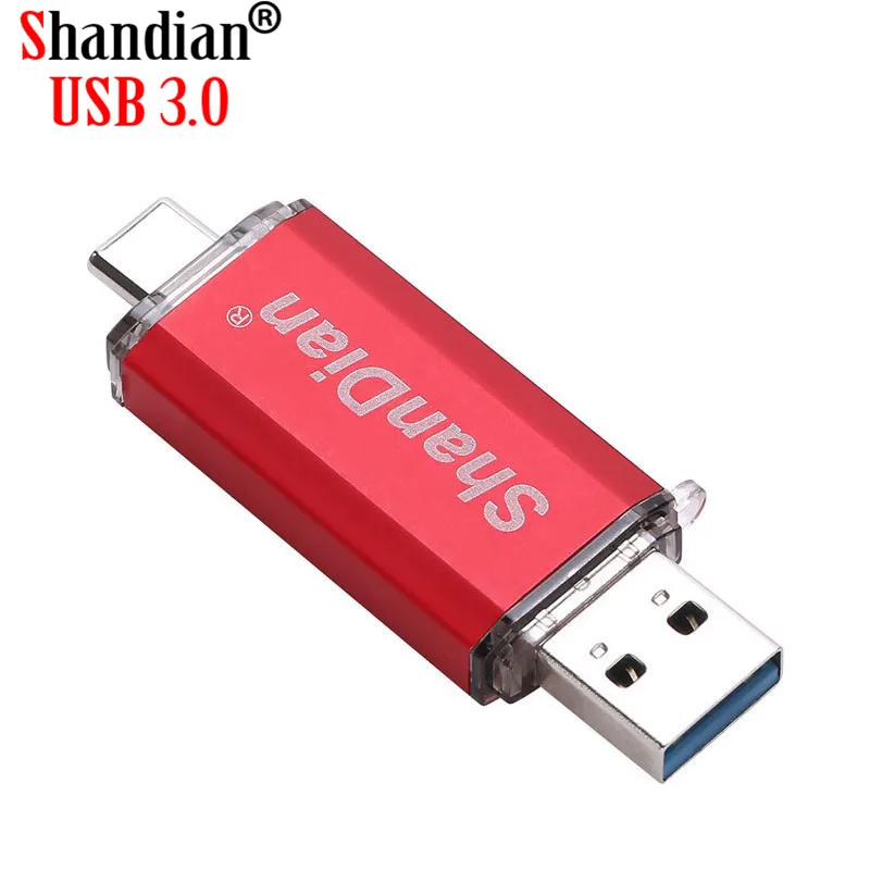 SHANDIAN USB 3 1 Type-C usb флэш-накопитель 0 64 Гб металлический пользовательский с логотипом