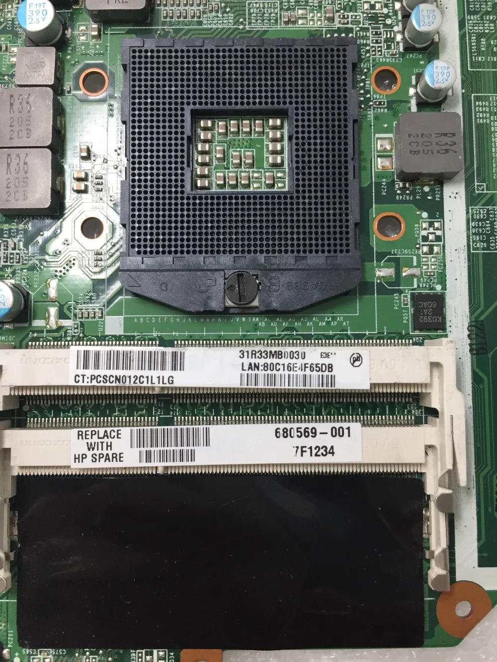 Материнская плата SHELI для ноутбука HP G4-2000 680569-501 680569-601 680569-001 DA0R33MB6E0 G7 DA0R33MB6F0 100%