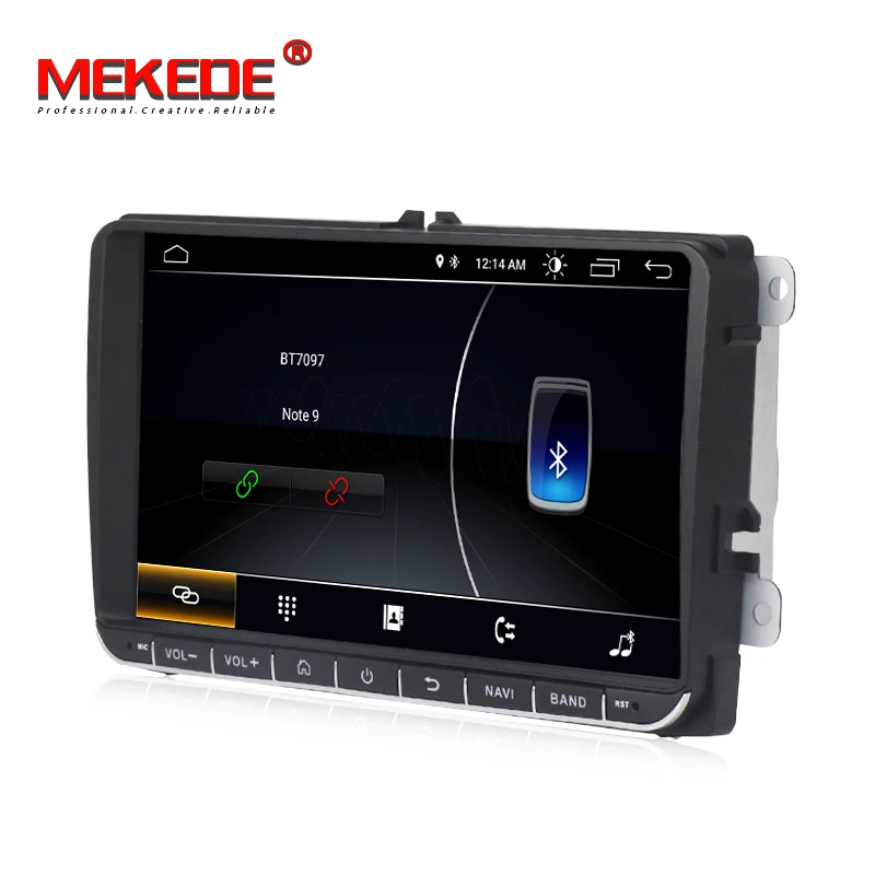 MEKEDE Германия склад 9 дюймов Автомобильный dvd для POLO GOLF MK5 MK6 PASSAT B6 TOURAN TIGUAN с gps навигацией радио SWC BT