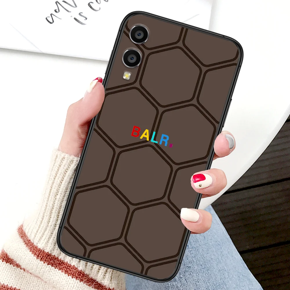 

BALR Luxury Brand Phone Case For Huawei Honor 6A 7A 7C 8 8A 8X 9 9X 10 10i 20 Lite Pro Play black Shell Tpu Hoesjes Silicone