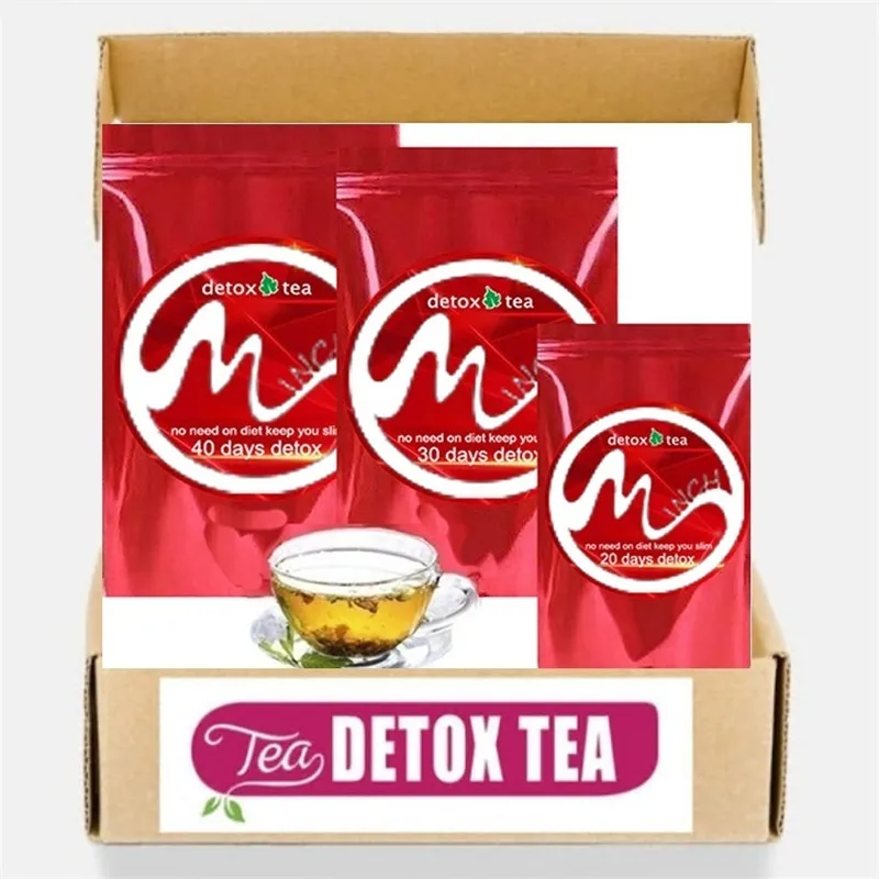 Нежный Детокс диета Чай для похудения природного чай сжигающий жир Вес потери 100%