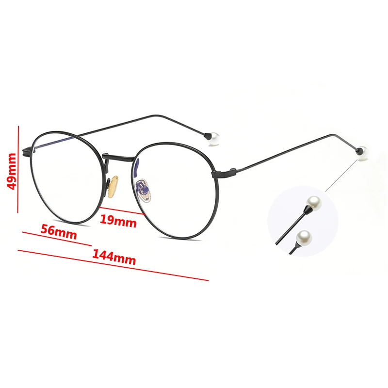 

Finished Myopia Glasses Woman Men Retro Metal Round Frame Myopic Optical Eyeglasses -1.0 -1.5 -2.5 -3.0 -4.0 -4.5 -5.0 -5.5 -6.0