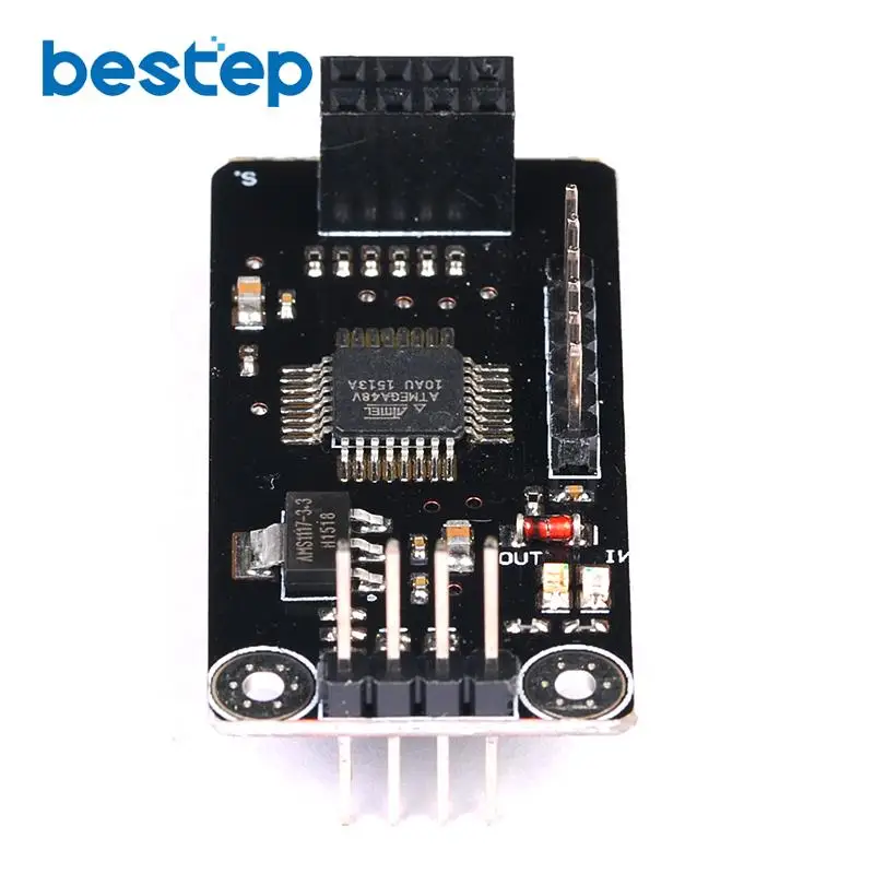 ATMEGA48 + NRF24L01 модуль беспроводной защиты SPI к IIC I2C TWI плата для разработки интерфейса