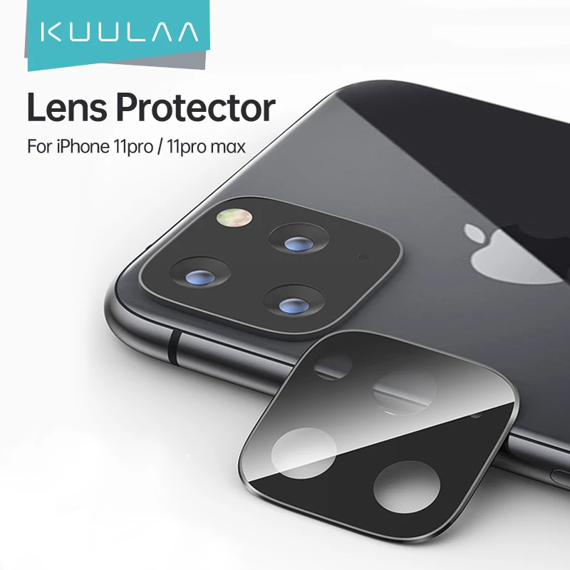 

Защита объектива камеры KUULAA для iPhone 11 pro HD прозрачное закаленное стекло для камеры iPhone 11pro бесшовное покрытие