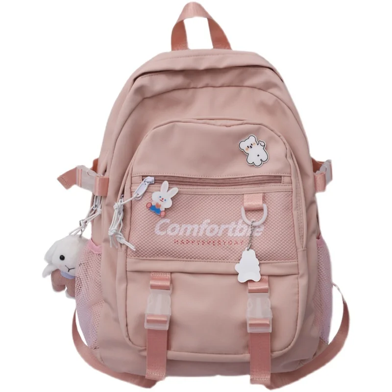 

Schoolbag Female Korean Harajuku Ulzzang High School Student Junior High School Backpack Mori Style Large Capacity Ins Style