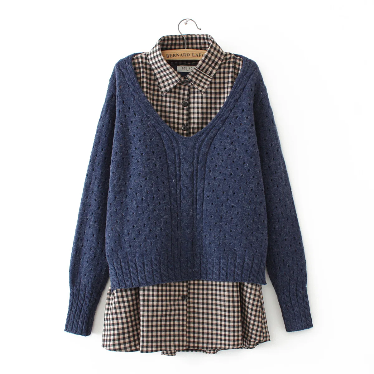 Повседневные женские свитера размера плюс Осень-зима 2019 Модные свободные