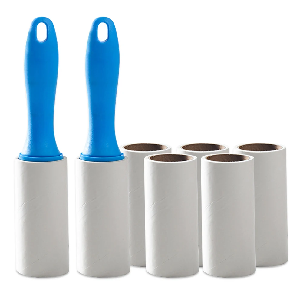 Экономичный липкий ролик быстро удаляет волосы животных пыли для одежды и мебели