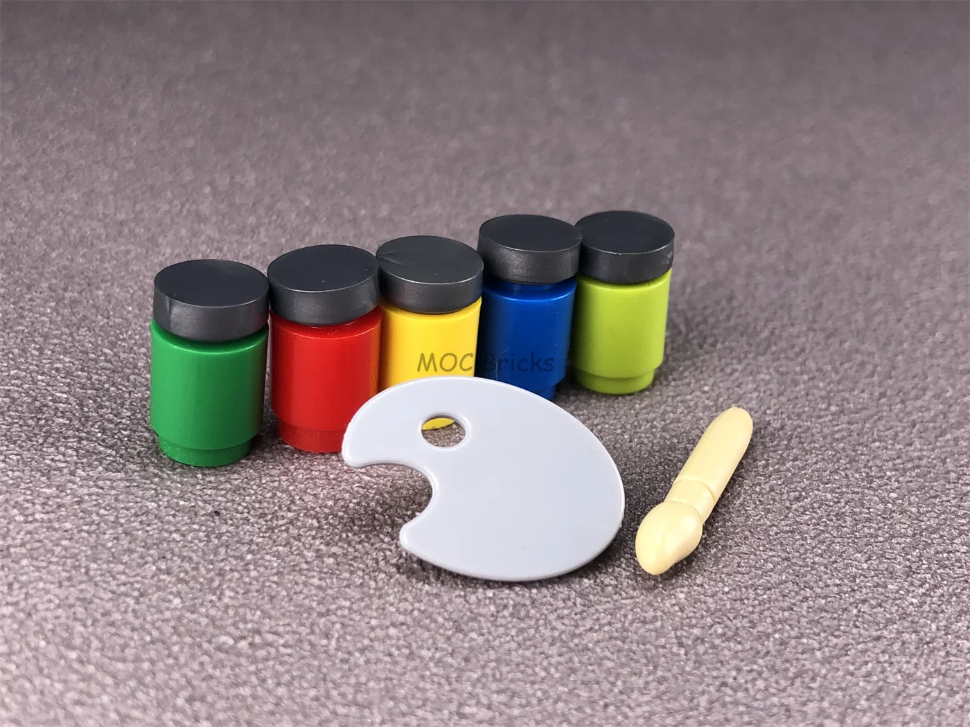 2 набора/лот кубики MOC Рисование доска художественная палитра мини-строительные